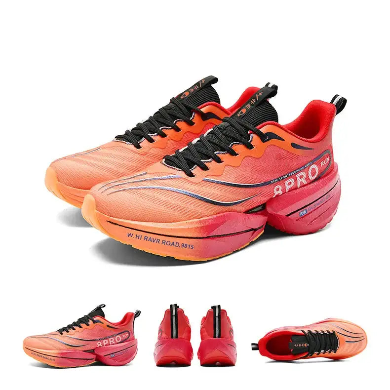 Men's Sports Shoes Racing Carbon Plate Marathon Sneakers Light Comfortable Athletic Running Shoes Tennis Cross Training Shoes