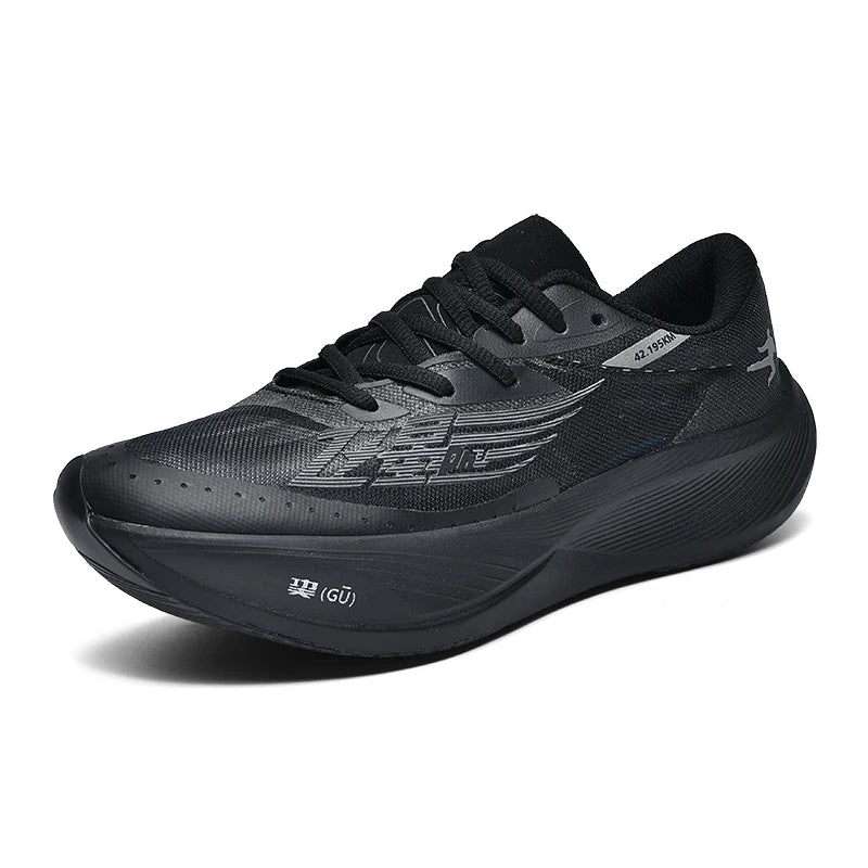 Homens confortáveis malha respirável tênis ultra-leve placa de carbono tênis feminino maratona sapatos de corrida sapato de treinamento de luxo