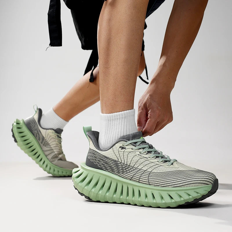 High Quality Platform Sports Shoes Men Women Mesh Chunky Sneakers Cushioning Cross Training Shoes Fashion Versatile Luxury Shoes