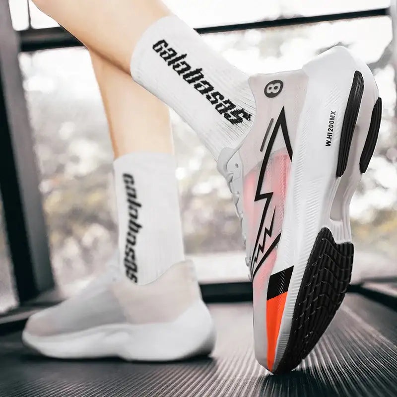 Sapatos esportivos masculinos palma completa placa de carbono tênis de corrida masculino e feminino maratona corrida absorção de choque sapatos de treinamento de atletismo