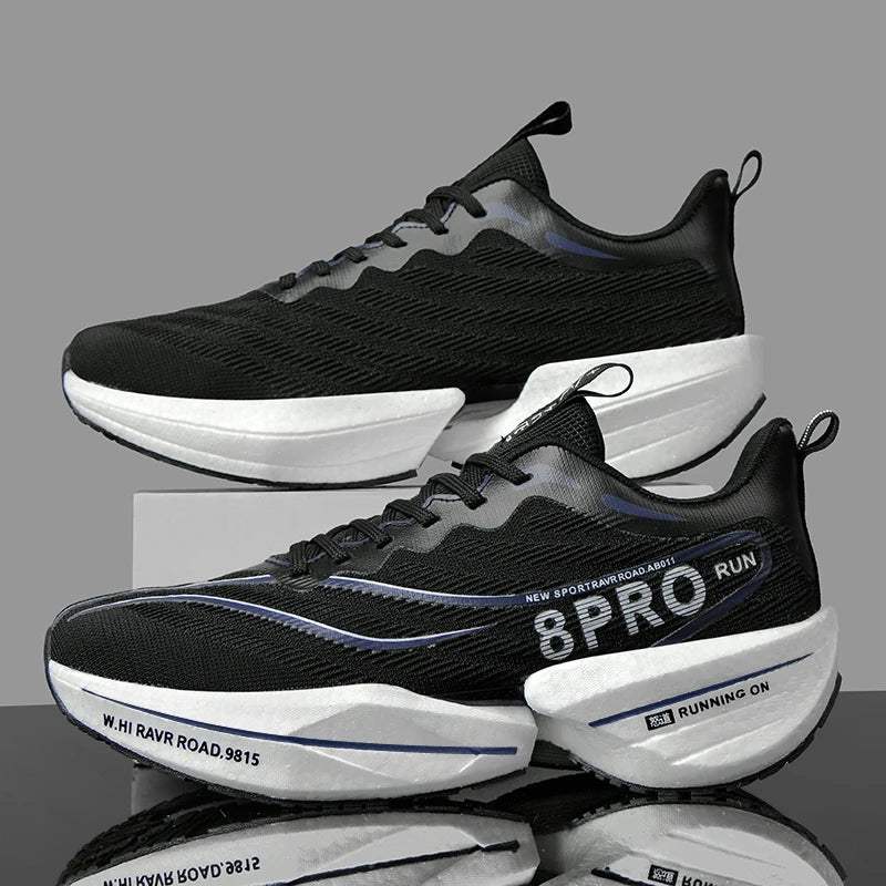Men's Sports Shoes Racing Carbon Plate Marathon Sneakers Light Comfortable Athletic Running Shoes Tennis Cross Training Shoes