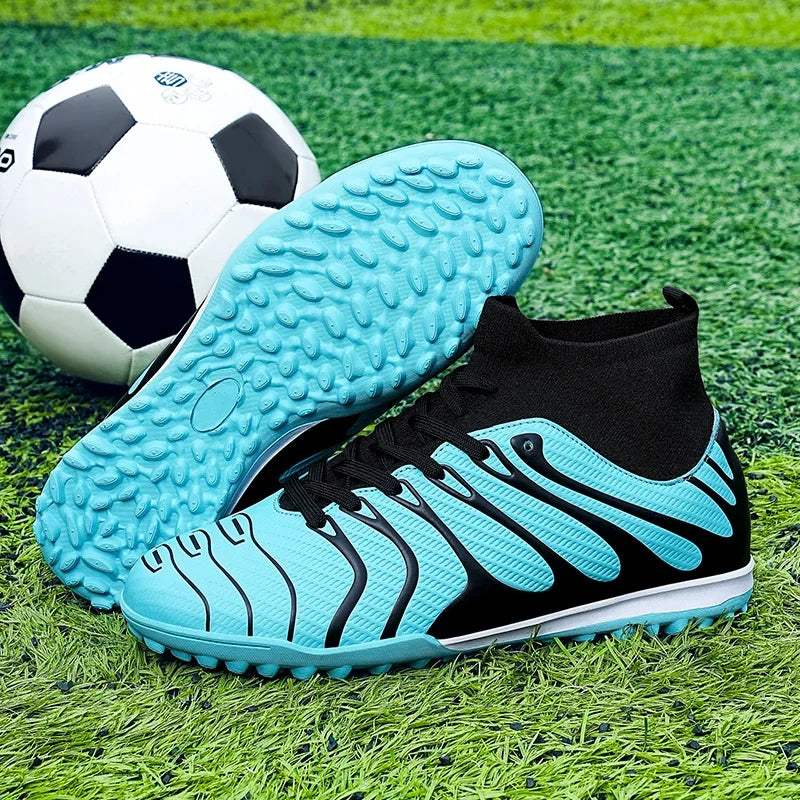 Profissional masculino sociedade chuteiras sapatos de futebol botas de futebol originais rápido indoor campo de futebol treinamento tênis rápidos
