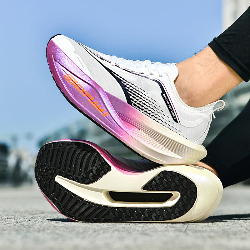 Weiche Sohle Dämpfung männer Laufschuhe für Frauen Hochwertige Straße Jogging Schuhe Licht Bequeme Turnschuhe Mesh Training Schuhe männlichen